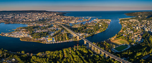 Varna City from above